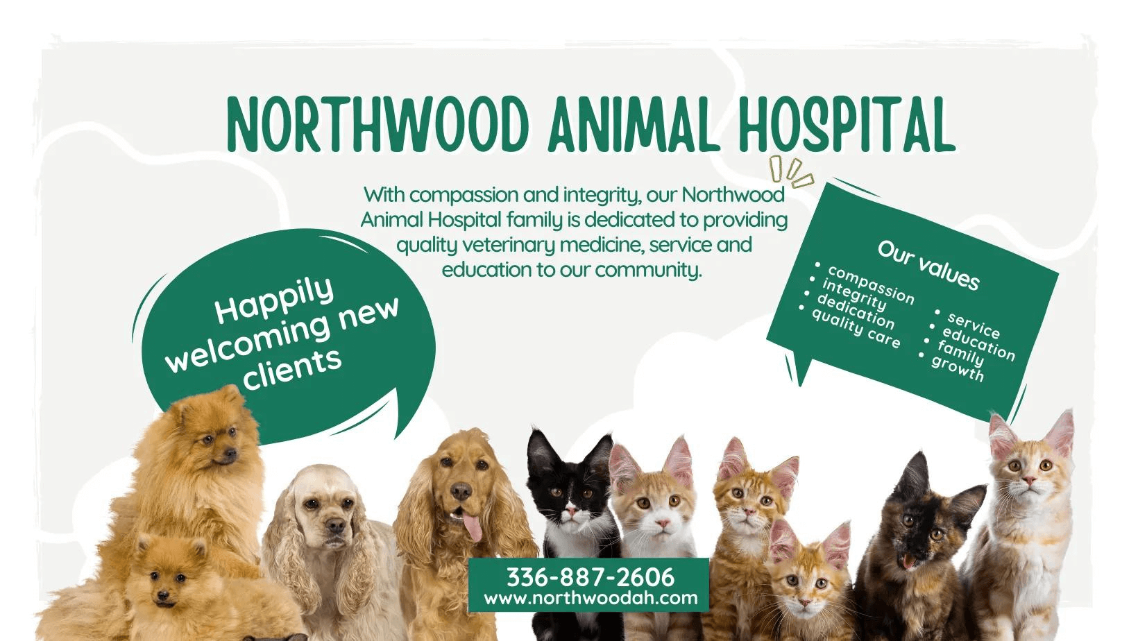 Northwood Animal Hospital values and about image